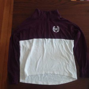 PINK Quarter Zip Pull-Over